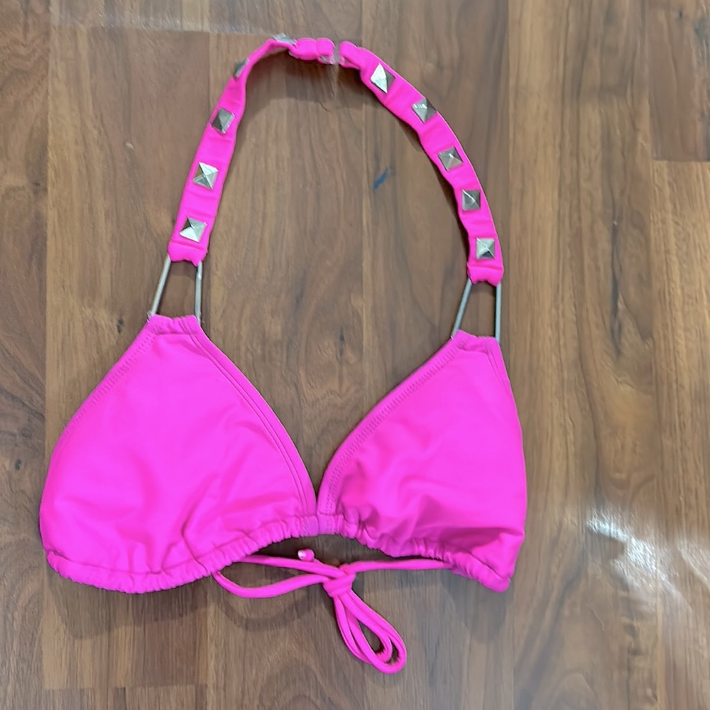 Hot Pink Bikini Top